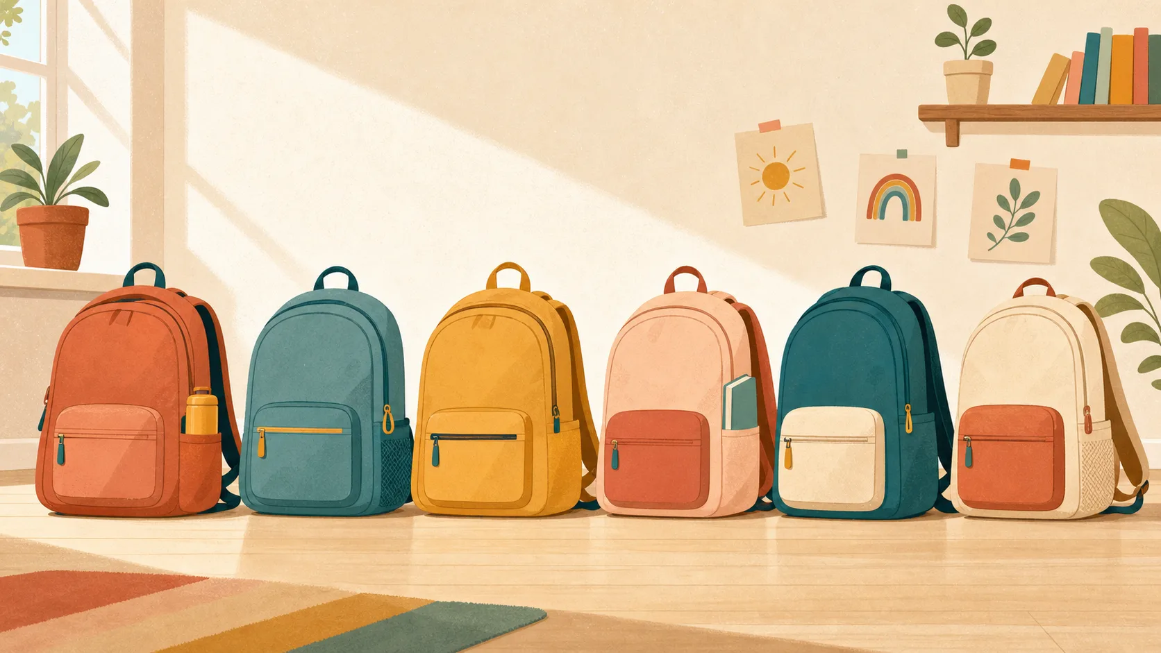Mochilas escolares para la vuelta a clases