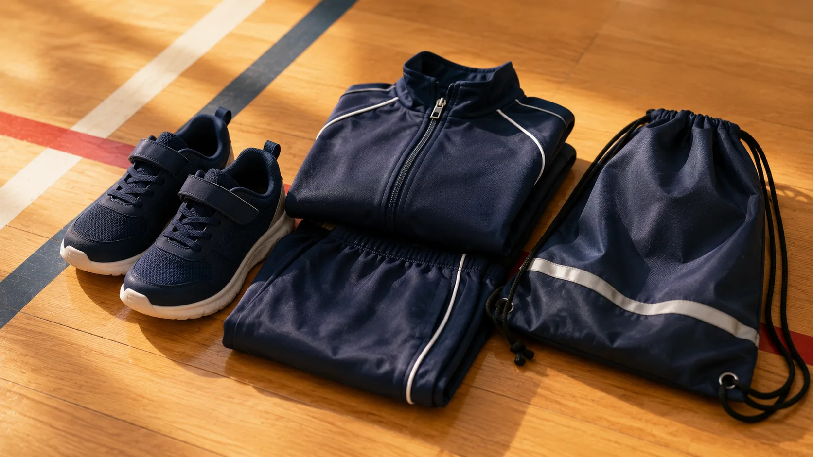 Equipación deportiva para el colegio